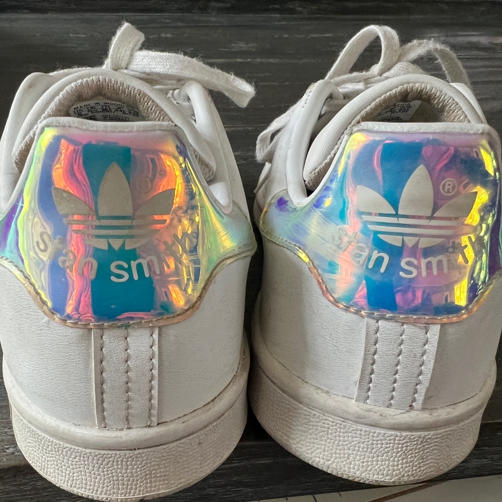 ADIDAS STAN SMITH WHITE SNEAKER SZ 6 - Picture 3 of 7